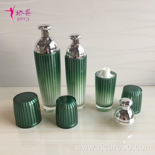 Sets Plastic Crystal Lotion Bottle Cream Jar